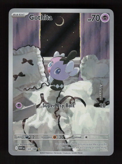 Gothita 124/086 - Illustration Rare - White Flare