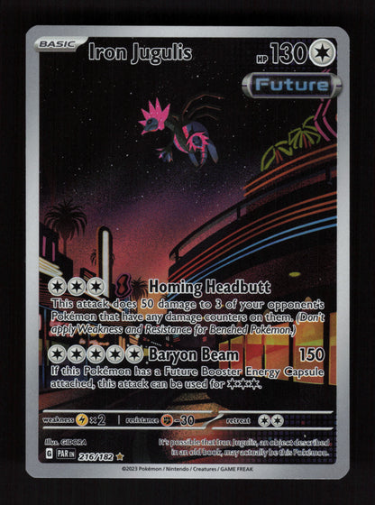 Iron Jugulis 216/182 - Illustration Rare - Paradox Rift