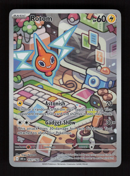 Rotom 197/182 - Illustration Rare - Destined Rivals