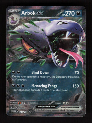 Arbok ex 024/165 - Double Rare - 151 MEW