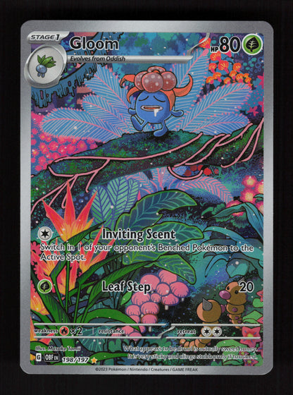 Gloom 198/197 - Illustration Rare - SV03: Obsidian Flames