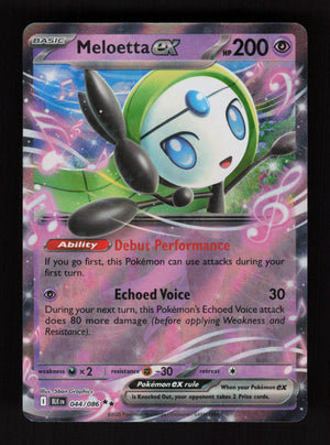 Meloetta ex 044/086 - Double Rare - Black Bolt