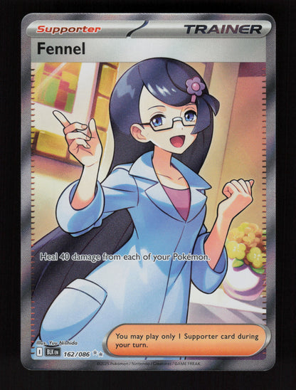Fennel 162/086 - Ultra Rare - Black Bolt