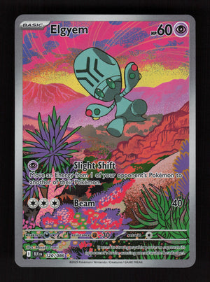 Elgyem 120/086 - Illustration Rare - Black Bolt