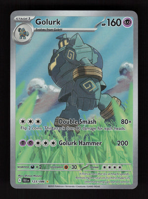 Golurk 123/086 - Illustration Rare - Black Bolt