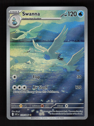 Swanna 110/086 - Illustration Rare - White Flare