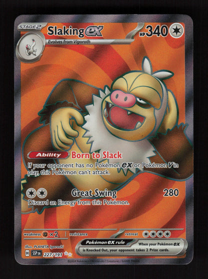 Slaking ex 227/191 - Ultra Rare - Surging Sparks