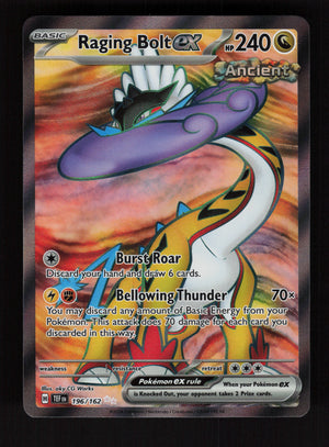 Raging Bolt ex 196/162 - Ultra Rare - SV05: Temporal Forces