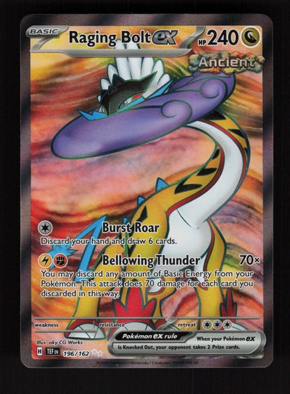 Raging Bolt ex 196/162 - Ultra Rare - SV05: Temporal Forces