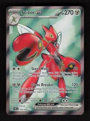 Scizor ex 195/162 - Ultra Rare - SV05: Temporal Forces