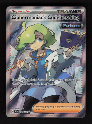 Ciphermaniac's Codebreaking 198/162 - Ultra Rare - SV05: Temporal Forces