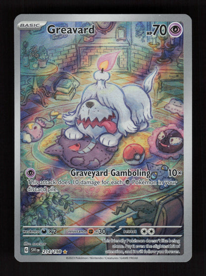 Greavard 214/198 - Illustration Rare - Scarlet & Violet Base Set