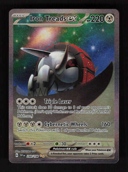 Iron Treads ex 248/198 - Special Illustration Rare - Scarlet & Violet Base Set