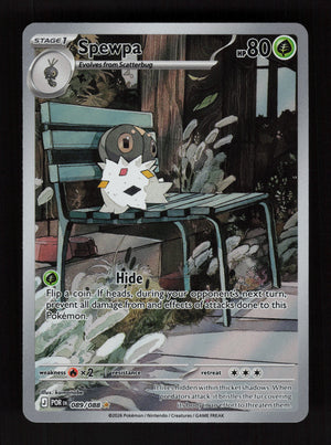 Spewpa 089/088 - Illustration Rare - ME03: Perfect Order