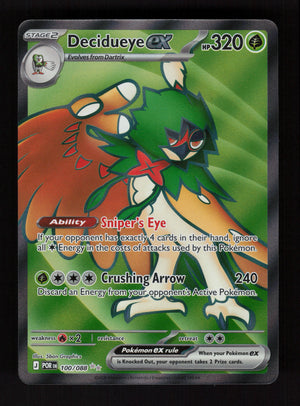 Decidueye ex 100/088 - Ultra Rare - ME03: Perfect Order