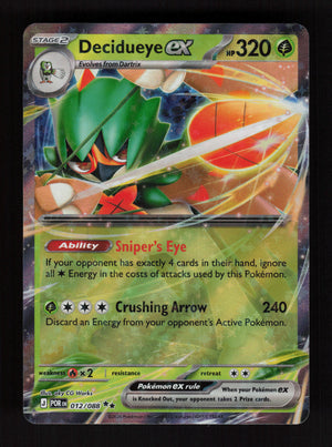 Decidueye ex 012/088 - Double Rare - ME03: Perfect Order
