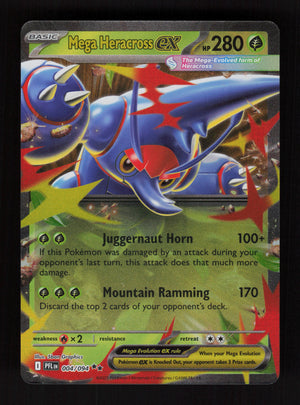 Mega Heracross ex 004/094 - Double Rare - Phantasmal Flames