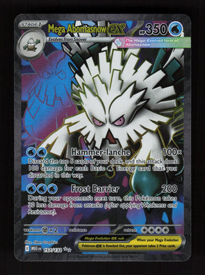 Mega Abomasnow ex 157/132 - Ultra Rare - Mega Evolution