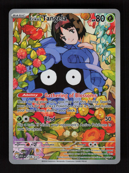 Erika's Tangela 218/217 -  Illustration Rare - Ascended Heroes