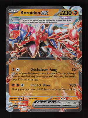 Koraidon ex 121/217 - Double Rare - Ascended Heroes