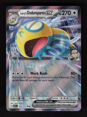 Larry's Dudunsparce ex 164/217 - Double Rare - Ascended Heroes