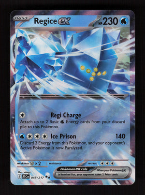 Regice ex 048/217 - Double Rare - Ascended Heroes