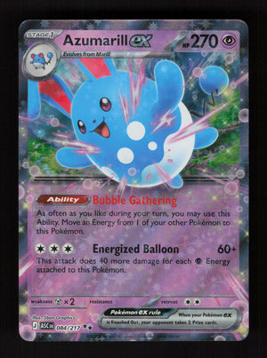 Azumarill ex 084/217 - Double Rare - Ascended Heroes