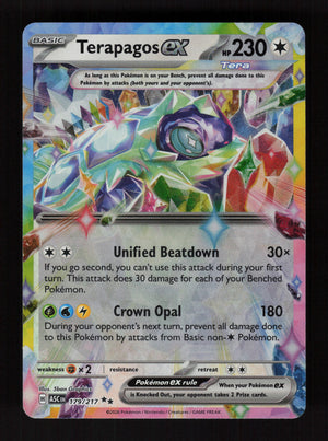 Terapagos ex 179/217 - Double Rare - Ascended Heroes