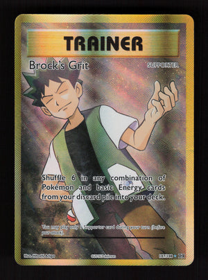 Brock's Grit 107/108  - Ultra Rare - XY Evolutions