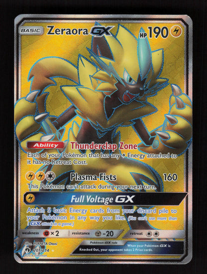 Zeraora GX 201/214 - Ultra Rare - Lost Thunder