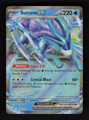 Suicune ex 10/034 - Classic Collection - Trading Card Game Classic