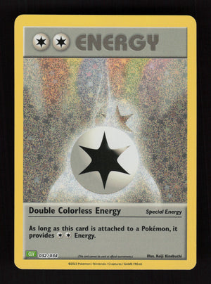 Double Colorless Energy 032/034 CLV - Classic Collection - Trading Card Game Classic