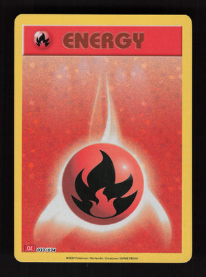 Basic Fire Energy 033/034 - Classic Collection - Trading Card Game Classic
