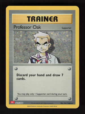 Professor Oak 023/034 CLC - Classic Collection - Trading Card Game Classic