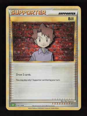 Bill 018/034 CLV - Classic Collection - Trading Card Game Classic