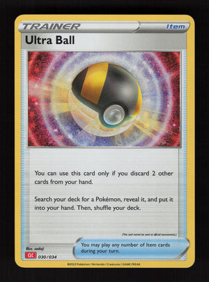 Ultra Ball 030/034 CLC - Classic Collection - Trading Card Game Classic