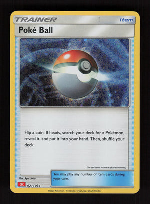 Poke Ball 021/034 CLC - Classic Collection - Trading Card Game Classic