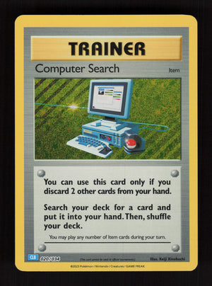 Computer Search 020/034 CLB - Classic Collection - Trading Card Game Classic