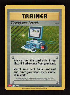 Computer Search 020/034 CLC - Classic Collection - Trading Card Game Classic