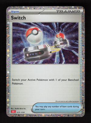 Switch 029/034 CLC - Classic Collection - Trading Card Game Classic