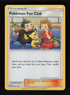 Pokemon Fan Club 024/034 CLB - Classic Collection - Trading Card Game Classic