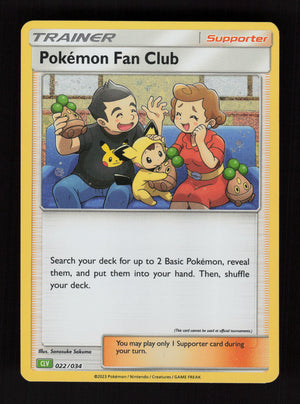 Pokemon Fan Club 022/034 CLV - Classic Collection - Trading Card Game Classic