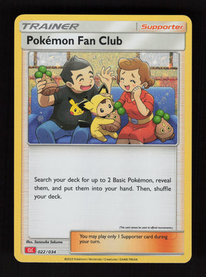 Pokemon Fan Club 022/034 CLC - Classic Collection - Trading Card Game Classic