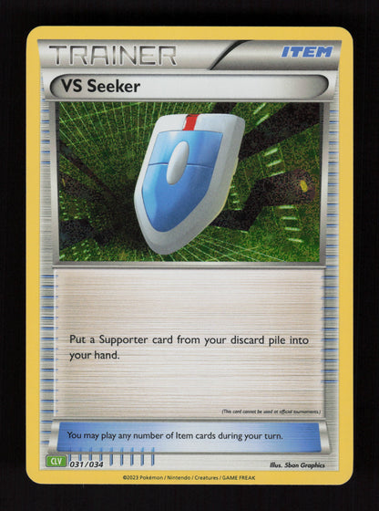 VS Seeker 031/034 CLV - Classic Collection - Trading Card Game Classic