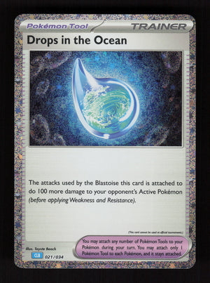 Drops in the Ocean 021/034 - Classic Collection - Trading Card Game Classic