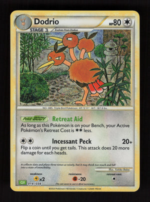 Dodrio 014/034 - Classic Collection - Trading Card Game Classic