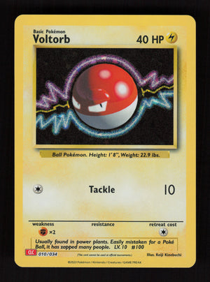 Voltorb 010/034 - Classic Collection - Trading Card Game Classic