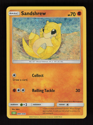 Sandshrew 008/034 - Classic Collection - Trading Card Game Classic