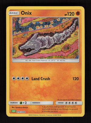 Onix 10/034 - Classic Collection - Trading Card Game Classic