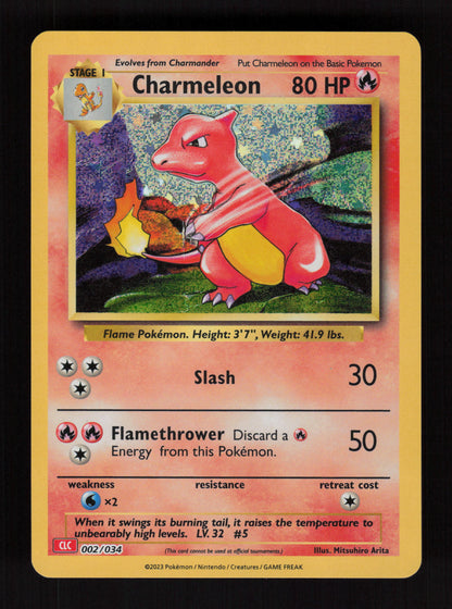 Charmeleon 002/034 - Classic Collection - Trading Card Game Classic